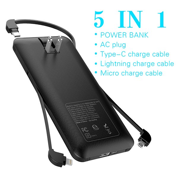 10000mah Power bank with ac outlet from gift guide Heloideo