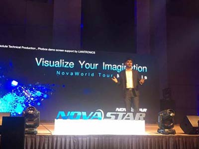 LianTronics Fine-pitch VL1.6 dio un impulso al Nova World Tour 2017