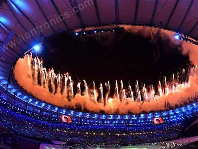 Las pantallas LED de LianTronics destacaron la ceremonia de apertura de los Juegos Olímpicos de Río 2016