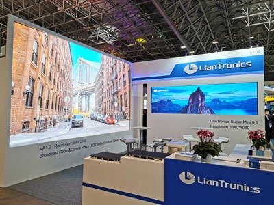 La solución LED de tono fino de LianTronics se muestra en Inter BEE 2019