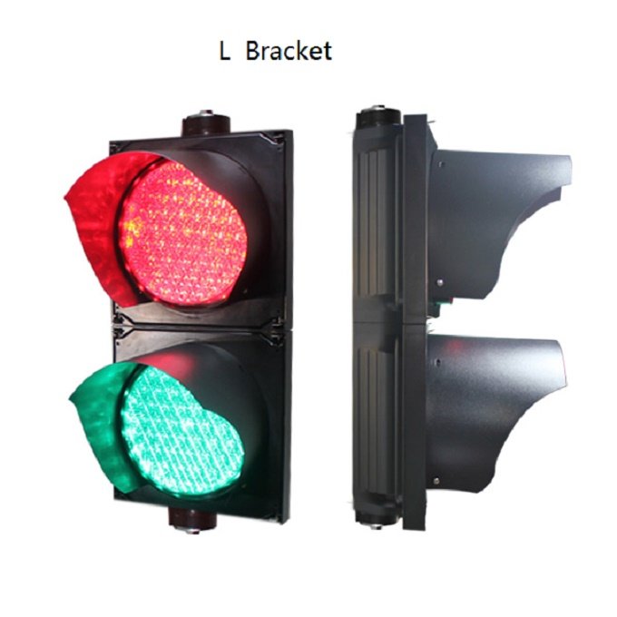 Semáforo vermelho-verde de 200 mm com semáforo de 2 anos de garantia