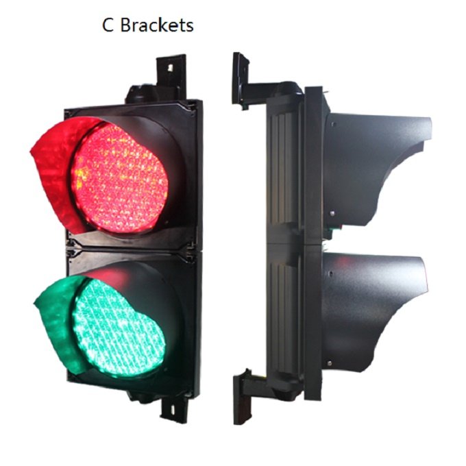 200mm czerwono-zielona sygnalizacja świetlna z 2-letnią gwarancją na sygnalizację świetlną