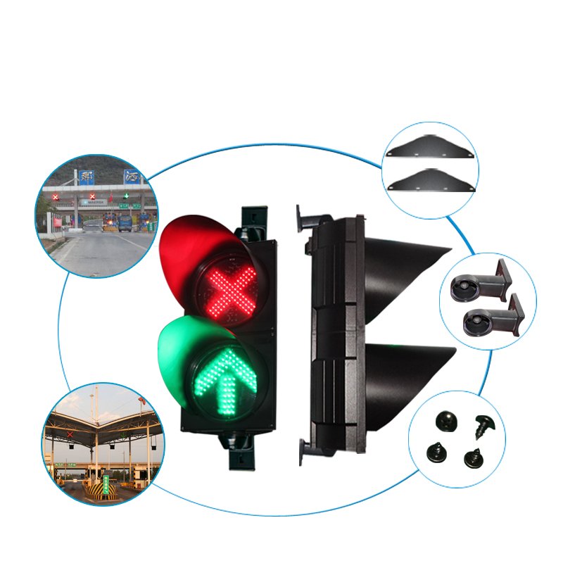 200mm Red Cross Green Arrow With Hot Sale  Traffic Signal.