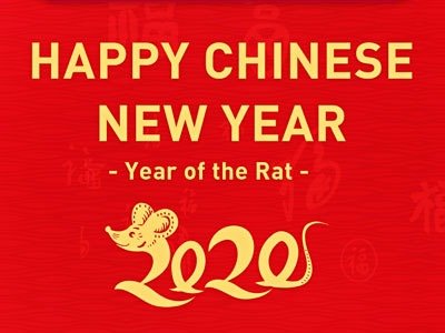 AVISO DE VACACIONES PARA EL AÑO NUEVO CHINO 2020