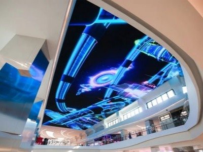 Liantronics 1200SQM 3D Futur World arrive dans un centre commercial à Xi'an