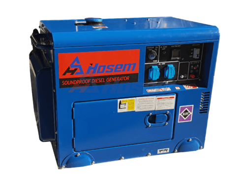 5kW Air Cooled Diesel Generator , Open Type or Silent Type