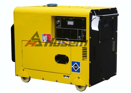 Silent Diesel Generator with Air-cooled Type 2.7kVA to 11kVA