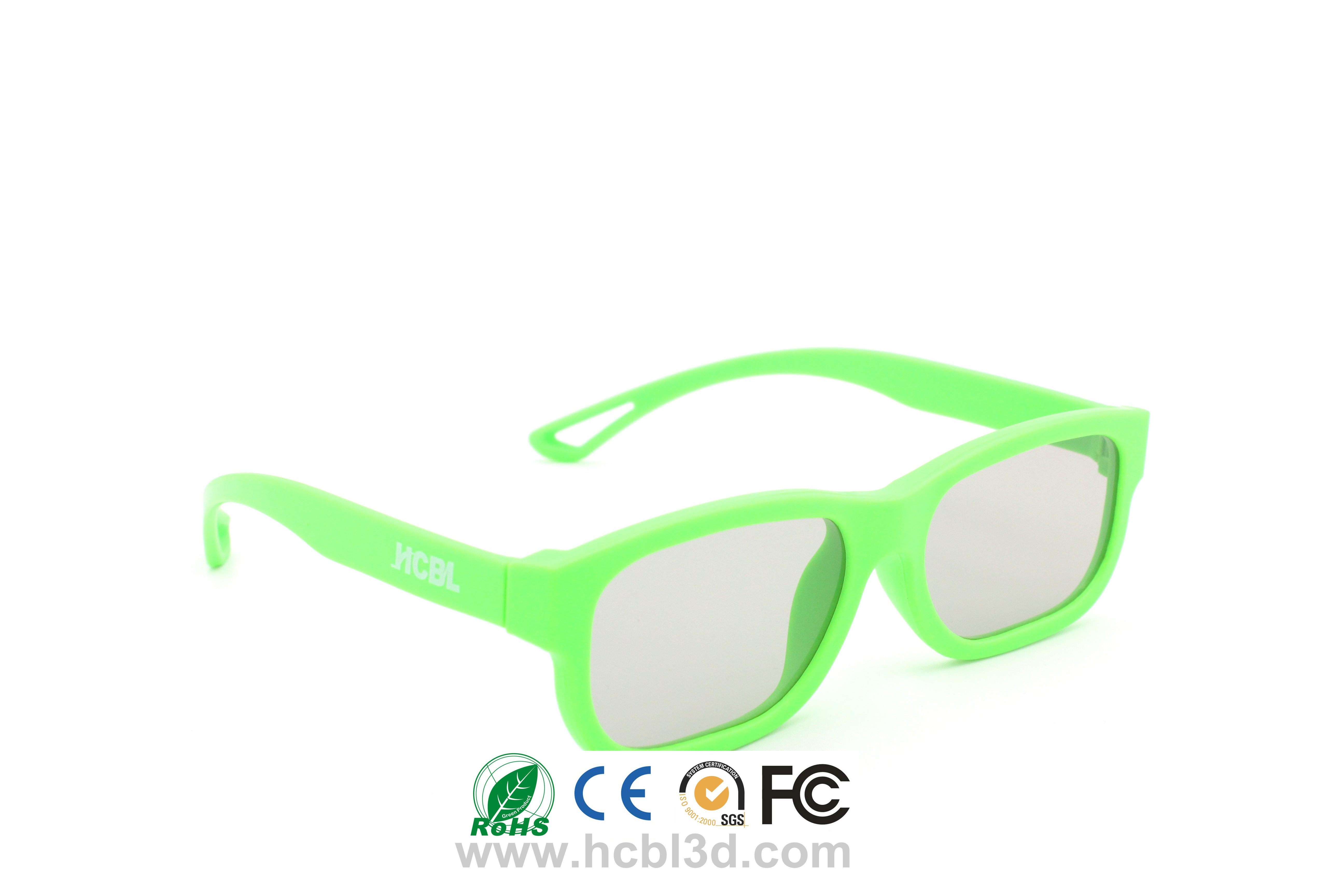 3D-очки в пластиковой оправе / пассивные 3D-очки / специальные 3D-очки для кино