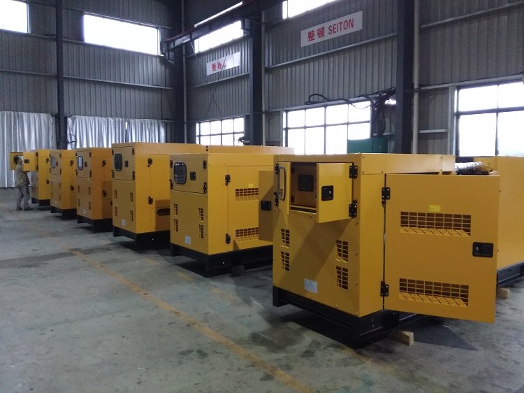 Diesel Generator in Warehouse