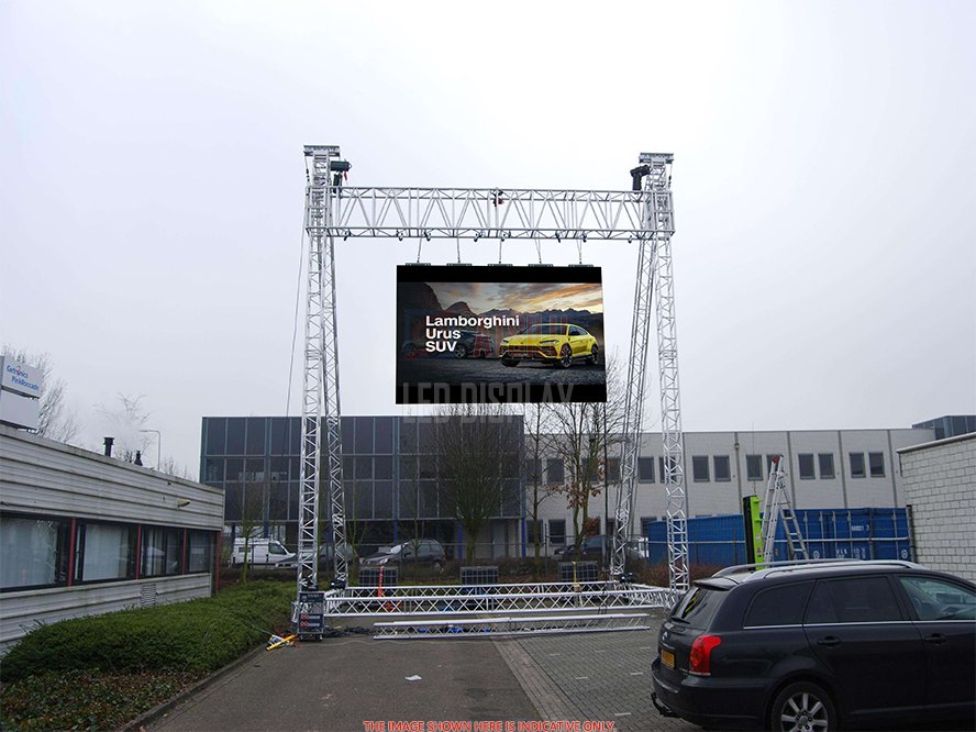 Outdoor Popular Rental LED Display P2.97mm P3.91mm P4.81mm Seamless LED Display Wall Screen