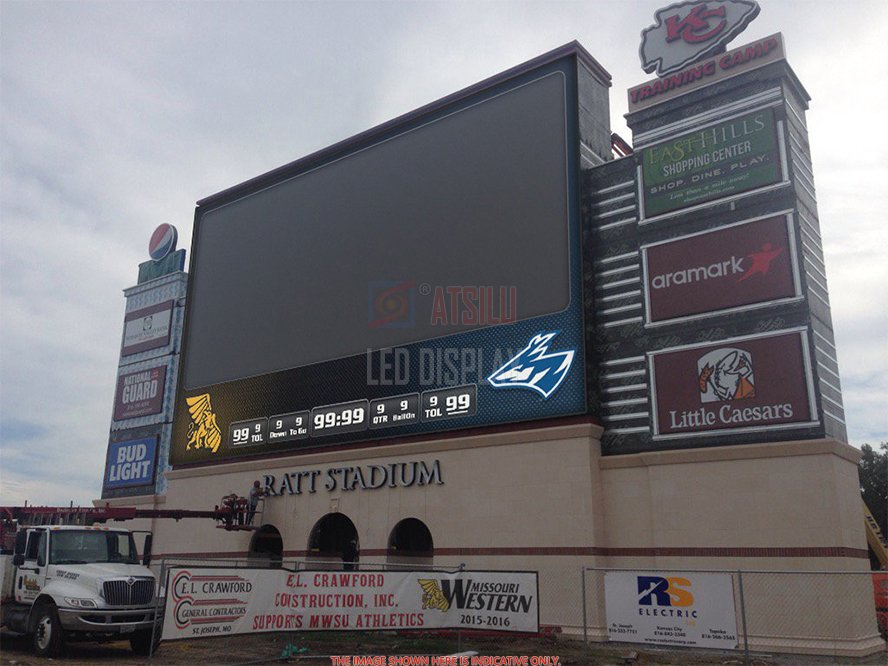 Outdoor Popular Selling Advertising LED Display P8mm P10mm IP65 Fixed LED Billboard Display
