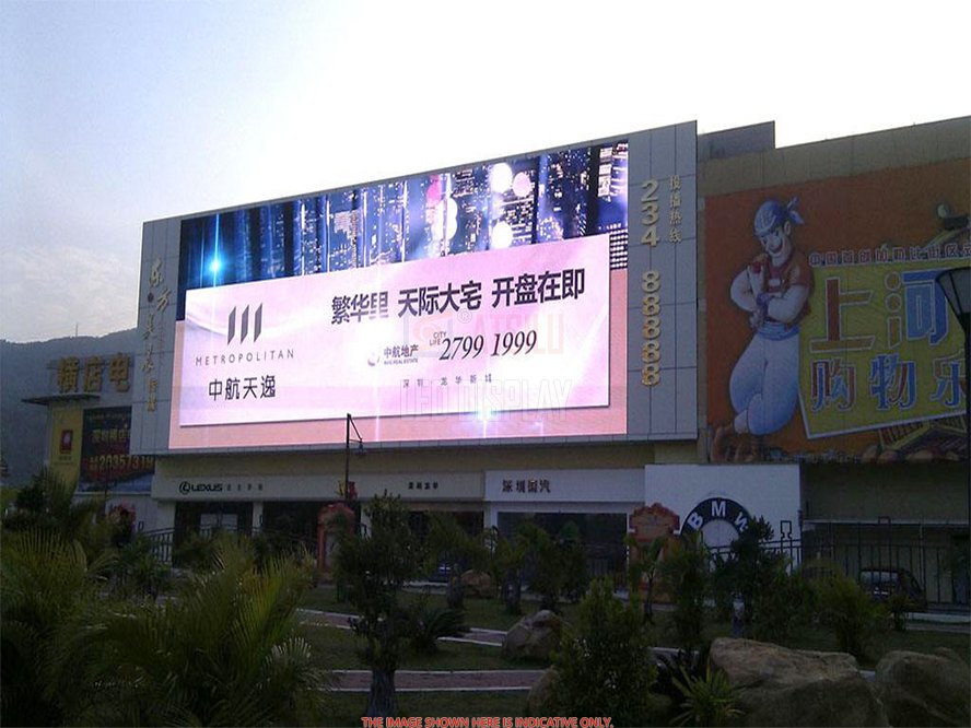 P16mm SMD3535 LED Digital Billboard Fixed DOOH Advertising Video Signage Display