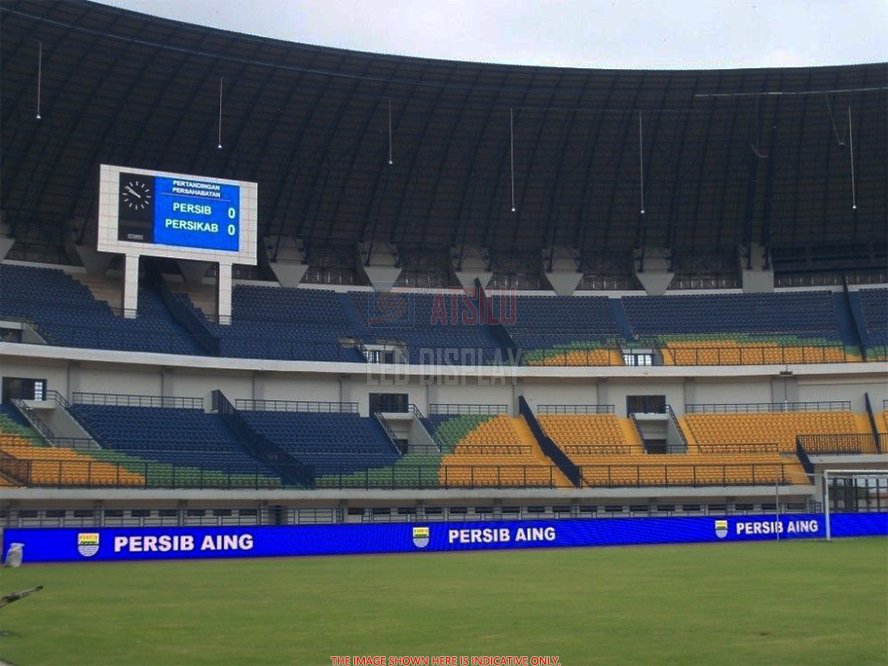 P16mm DIP346 Stadium Perimeter LED advertising Display Sports Field Ground Stand LED Banner Screen