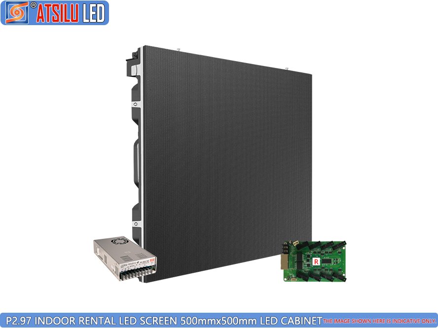 P2.9mm Indoor HD Rental LED Screen LED Cabinet
