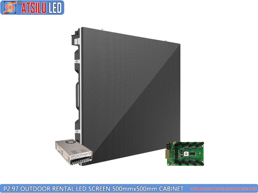 P2.97mm Outdoor Rental LED Screen LED Cabinet