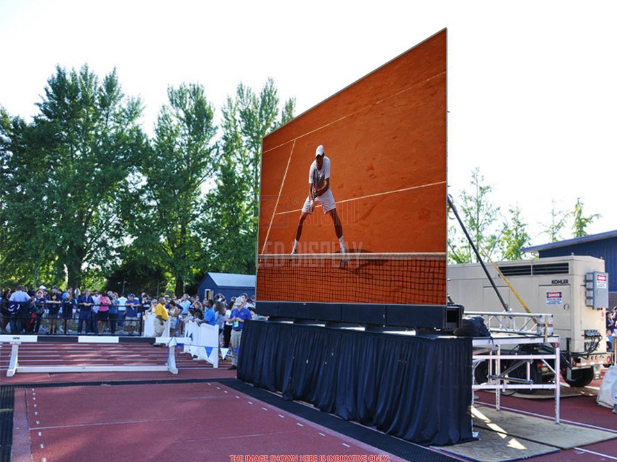 P3.91mm Outdoor Rental LED Display Die-casting Aluminum High Definition LED Screen Wall Panel
