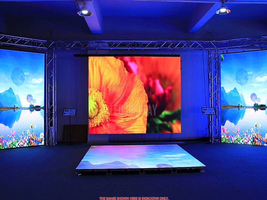 P3mm Indoor High-Performance LED Video Wall High-Quality Black SMD Lamp Full-Colour LED Display