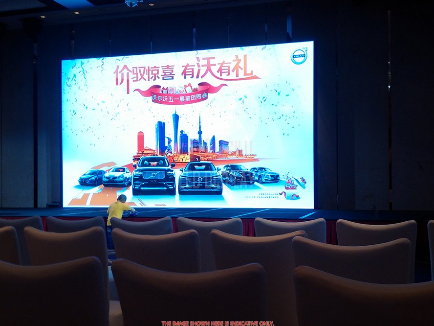 P4.81mm Indoor Rental LED Screen Die-Casting Aluminium Large LED Display Wall for Hire Market