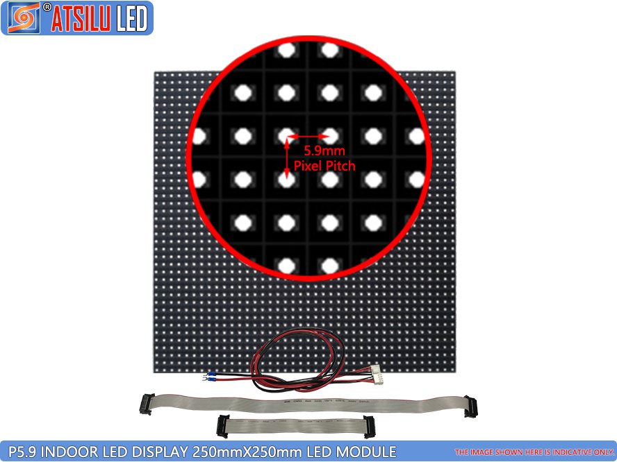 P5.9mm SMD 3-in-1 Indoor LED Display LED Module