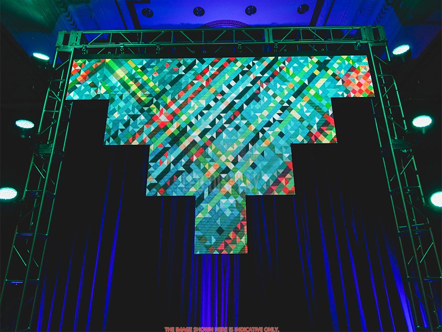 P5.2mm Indoor LED Display High-Performance Stage Background Lightweight SMD LED Panel