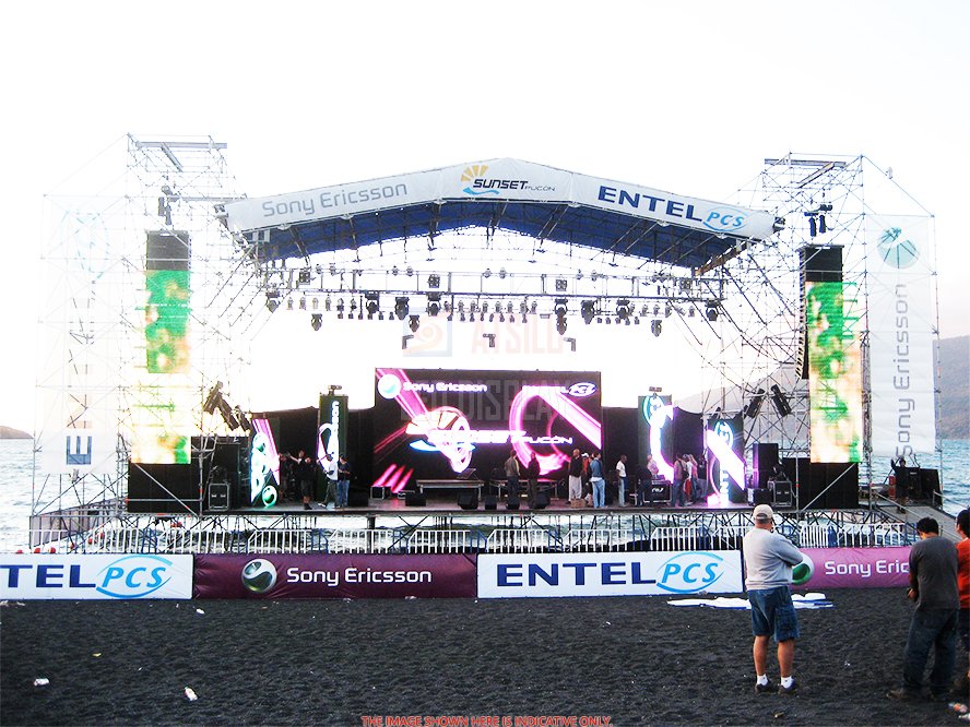 P5mm Outdoor LED Video Wall High-Definition SMD 3-in-1 Big LED Advertising Video Screen
