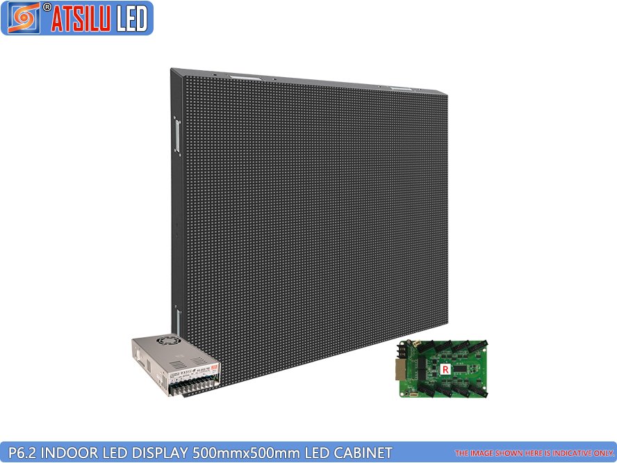 P6.2mm SMD3528 Indoor LED Video Display LED Cabinet