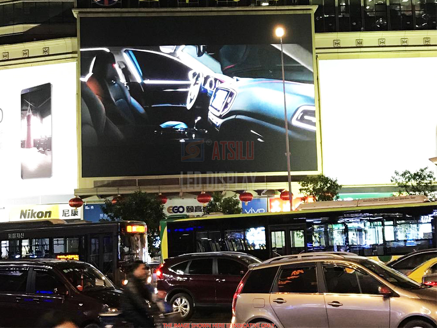 P6.25mm Outdoor LED Display 500mmx1000mm LED Panel to Mount Large Format LED Screen
