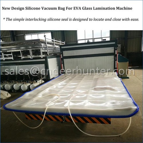 Reusable Silicone Vacuum Bag U-Shape New Design On EVA Laminated Glass