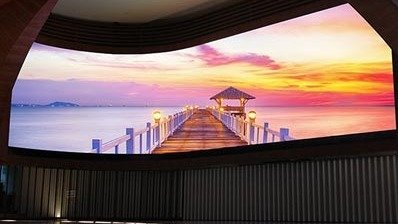 La Pared de Video LED de Fine-pitch de LianTronics Iluminó en el Centro de I + D de Abbott