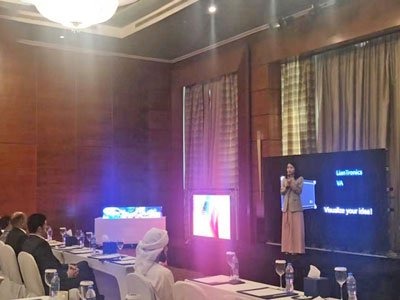 El lanzamiento del nuevo producto de LianTronics impresionó a Dubái