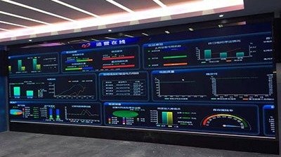 Pantalla LED de paso fino LianTronics PH1.9mm instalada en el centro de mando de la energía nuclear de Guangdong en China