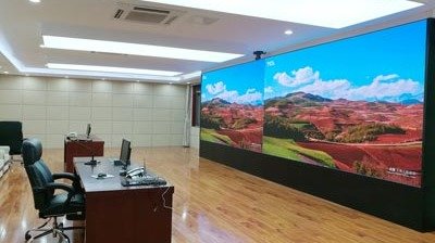 Pantalla LED para interiores Full HD de P1.6mm de paso fino para el Tribunal Popular de Hefei
