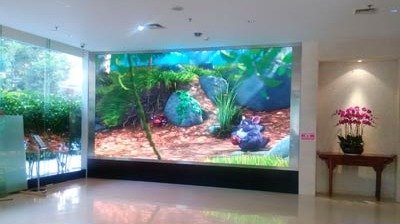Pantalla LED para interiores de P1.9 mm de paso fino para la Corporación de Importación y Exportación de Tabaco de China