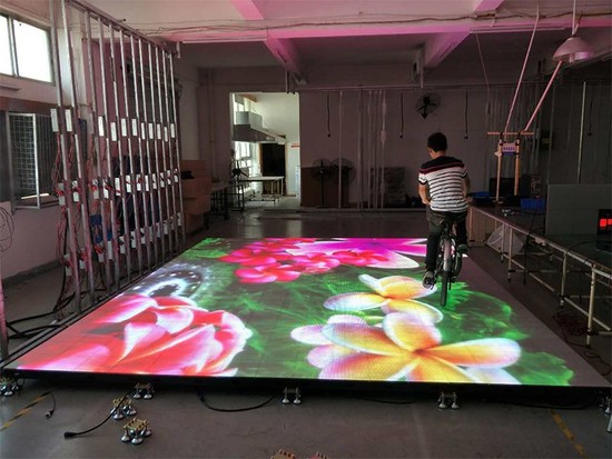 LED Floor Display and Traditional LED screen?