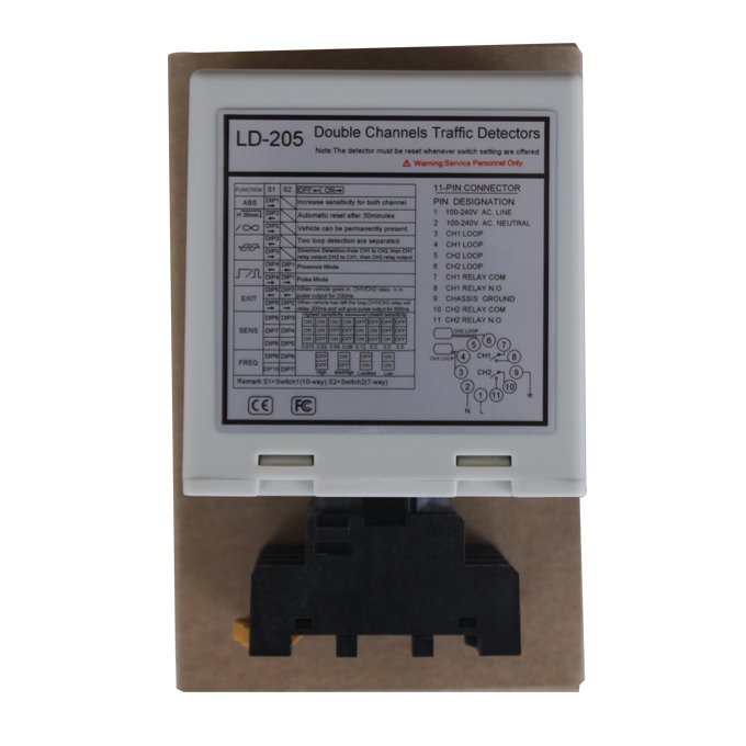 Wholesaler Dual Channel Loop Detector With Import Relay.