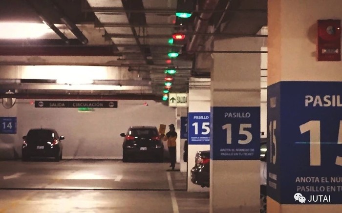 Soluções de sistema de orientação de estacionamento