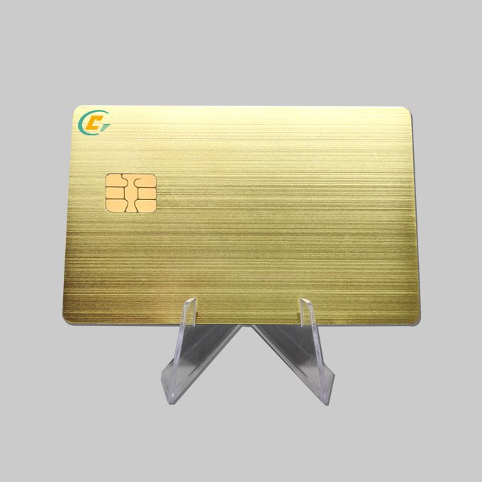 Dual interface metal card Java chip for payment new arrival