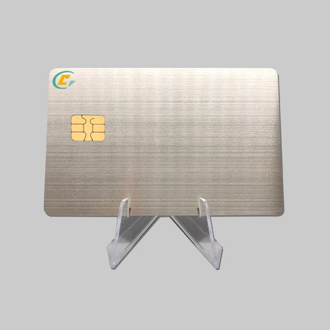 Dual interface metal card Java chip for payment new arrival