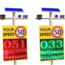 LPR radar speed feedback sign with factory price