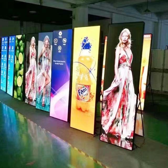 Poster Indoor Full Color Led Display Hd 2.5mm Ultra Thin For Hotel Lobby