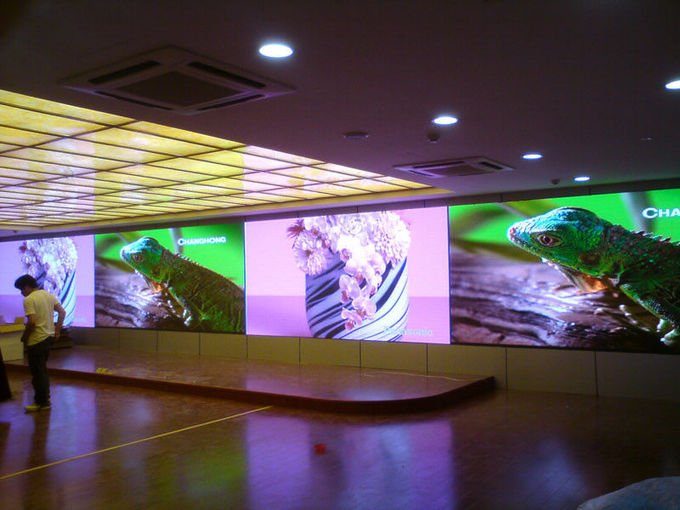 High Resolution P4 Indoor Led Video Wall Display For Stage / Nightclub