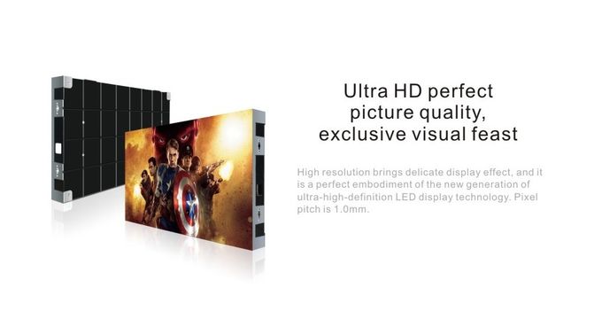HD LED Display Small Pixel Led Display Panel 1.25mm High Refresh Rate 3840hz For High End Hotel