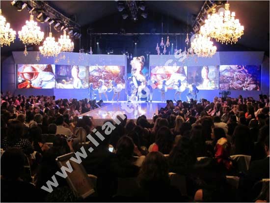 LED de aluguel de palco interno
