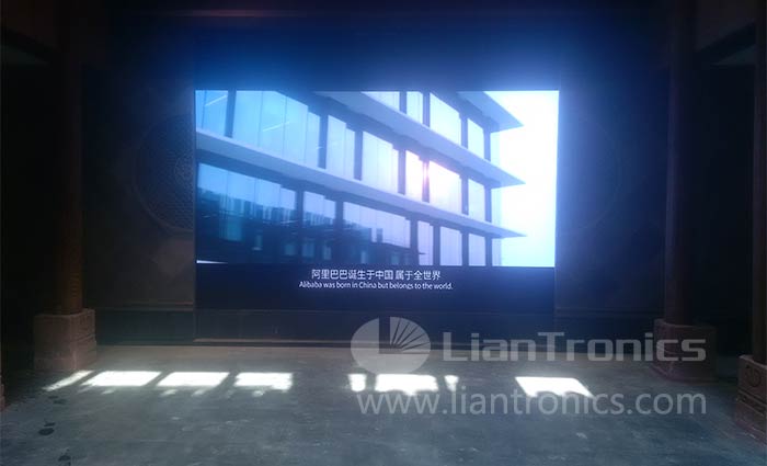 Affichage LED d'intérieur pour Alibaba