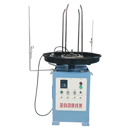 Silicone tube cords coiling machine