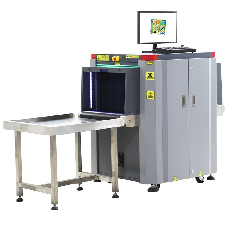 X-ray baggage scanner