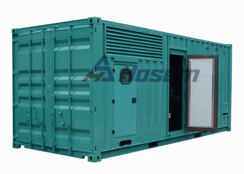 1000kW Cummins industriële generator met KTA38-G9 Cummins-dieselmotor, 1MW-dieselgenerator