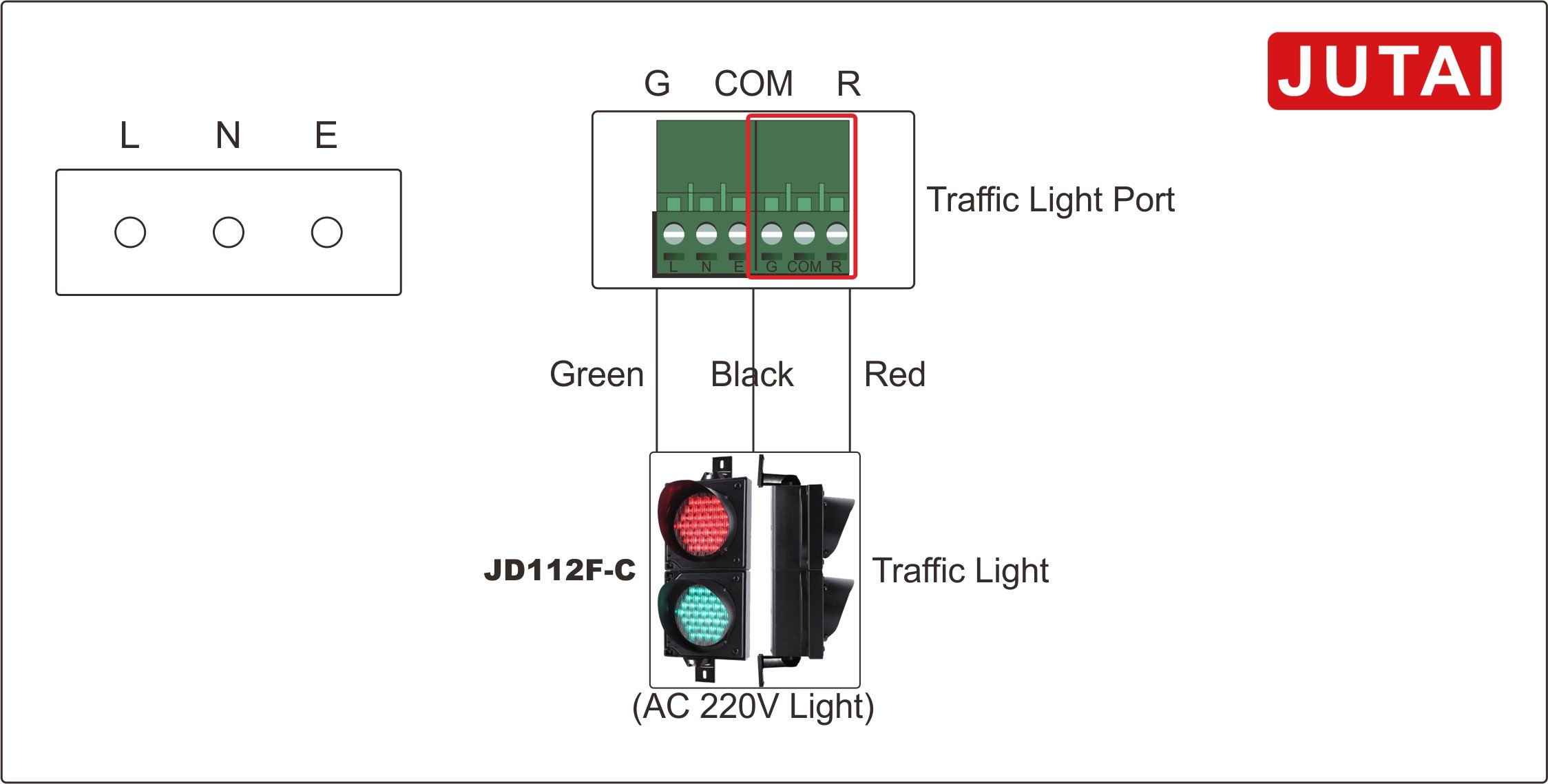 High flux traffic light