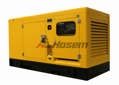 Noodstroomgenerator 100kVA met Deutz-dieselmotor, geluiddichte generator