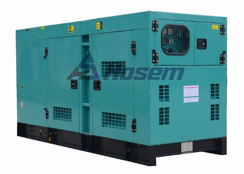 Moc wyjściowa super cichego generatora 150 kVA / 120 kW, wyjście w trybie gotowości 165 kVA / 132 kW